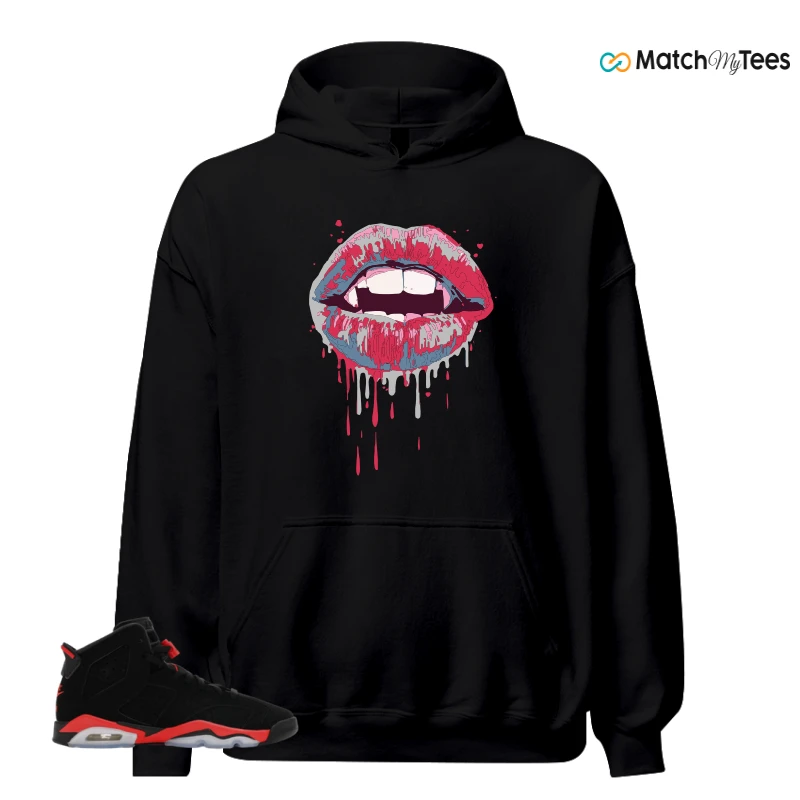 NIKE AIR JORDAN 6 REVERSE INFRARED SALESMAN SNEAKER Matching Tees hoodie