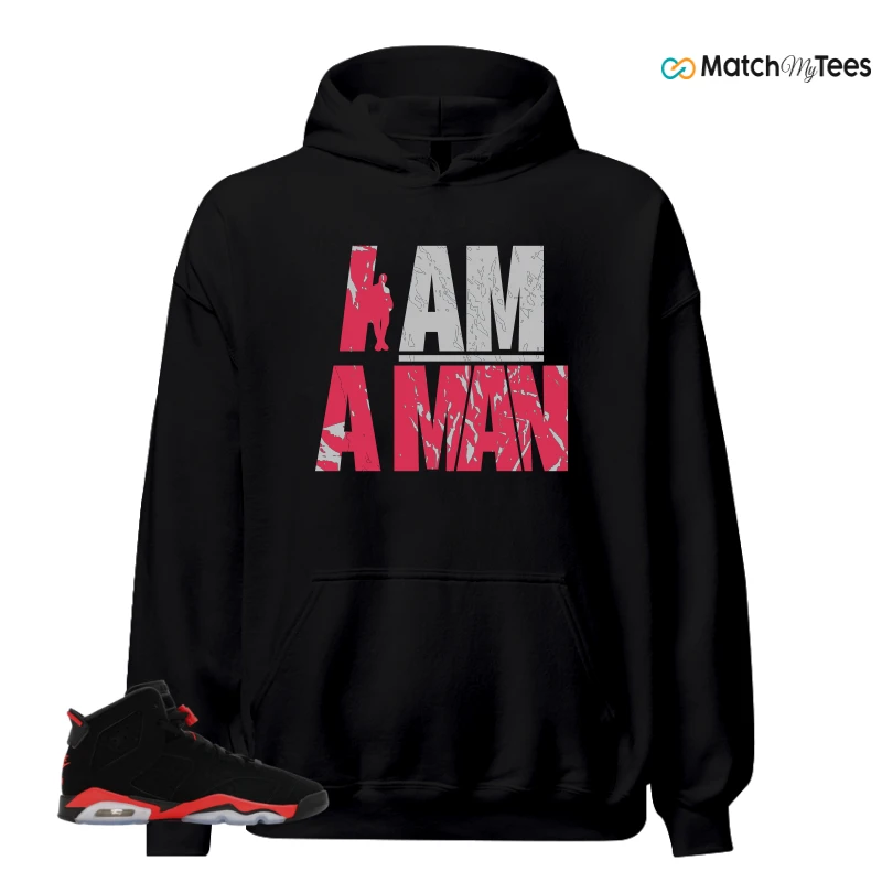 NIKE AIR JORDAN 6 REVERSE INFRARED SALESMAN SNEAKER Matching Tees hoodie