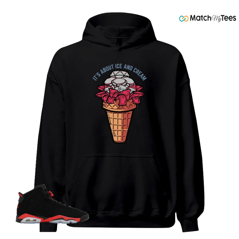 NIKE AIR JORDAN 6 REVERSE INFRARED SALESMAN SNEAKER Matching Tees hoodie