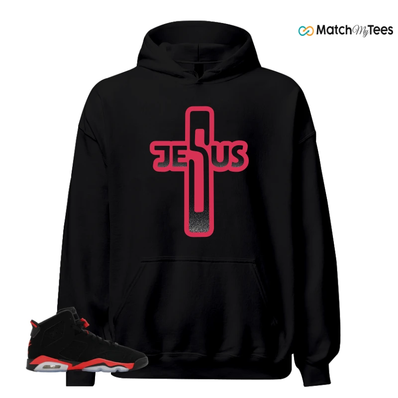 NIKE AIR JORDAN 6 REVERSE INFRARED SALESMAN SNEAKER Matching Tees hoodie