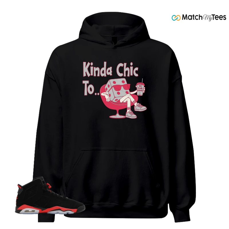 NIKE AIR JORDAN 6 REVERSE INFRARED SALESMAN SNEAKER Matching Tees hoodie