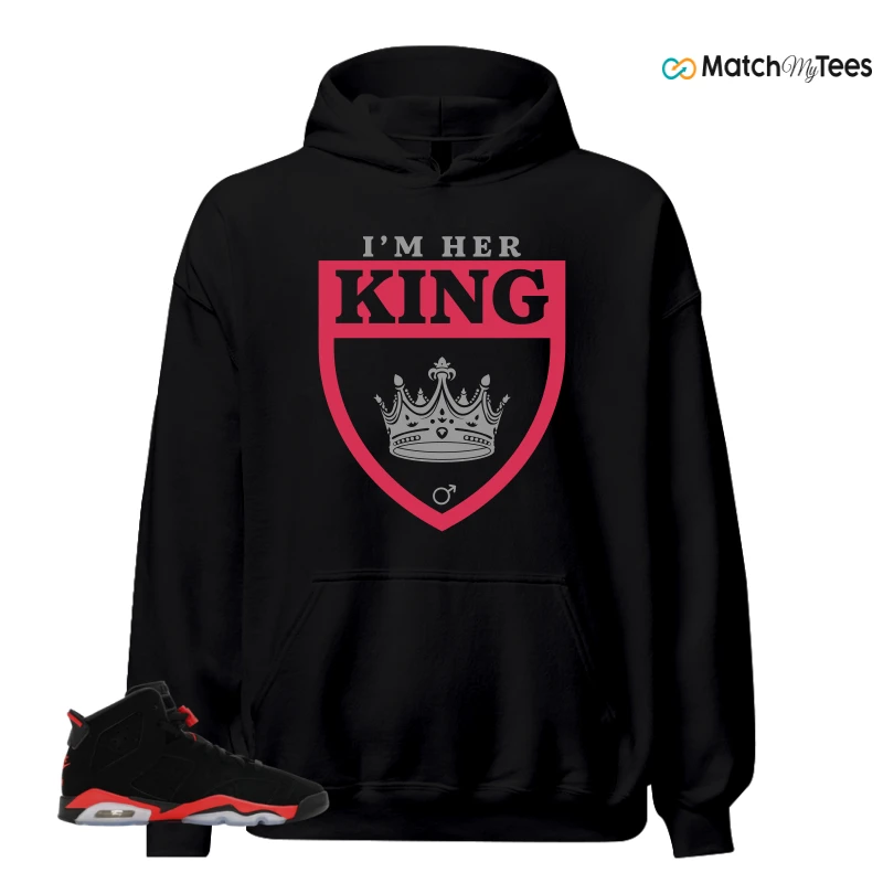 NIKE AIR JORDAN 6 REVERSE INFRARED SALESMAN SNEAKER Matching Tees hoodie