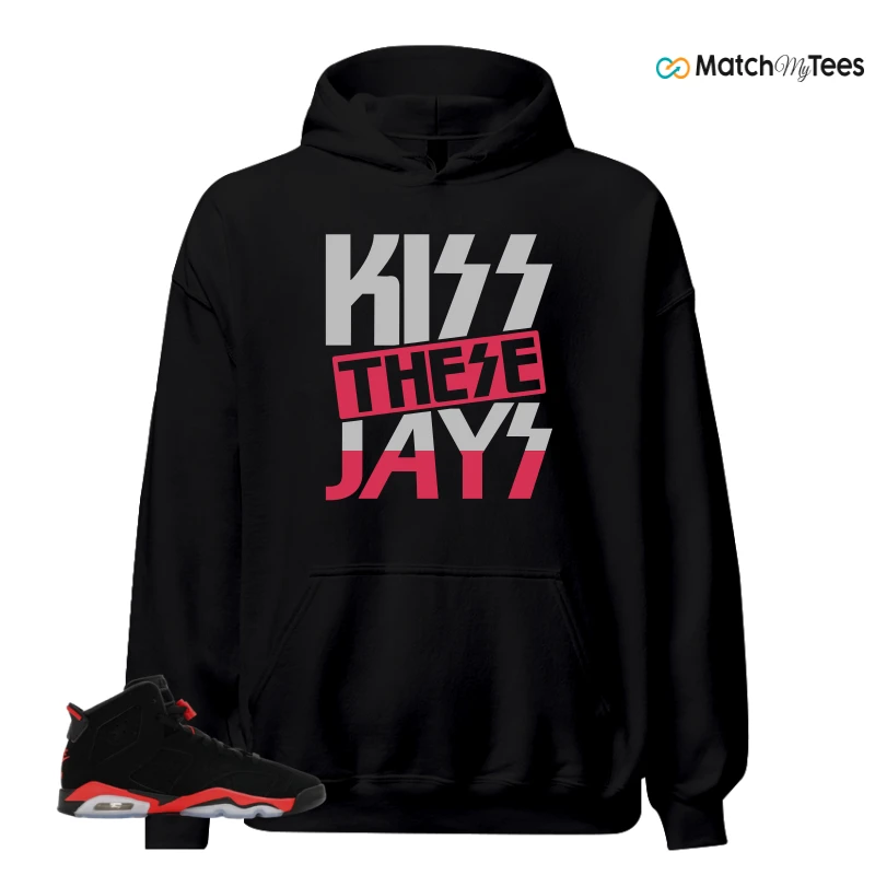 NIKE AIR JORDAN 6 REVERSE INFRARED SALESMAN SNEAKER Matching Tees hoodie
