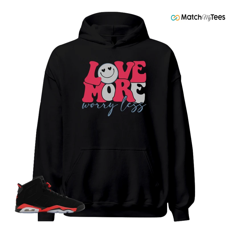 NIKE AIR JORDAN 6 REVERSE INFRARED SALESMAN SNEAKER Matching Tees hoodie