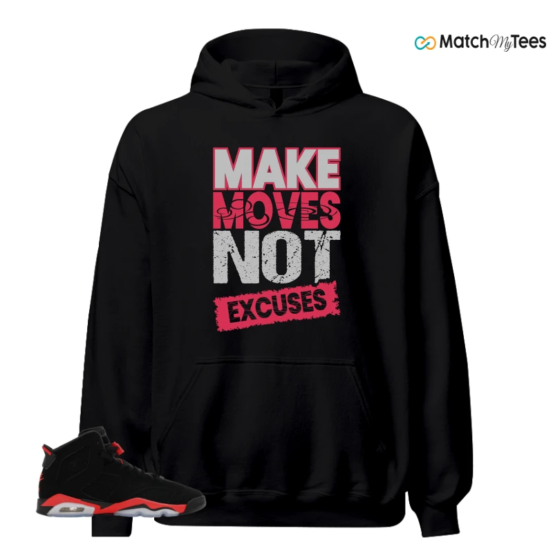 NIKE AIR JORDAN 6 REVERSE INFRARED SALESMAN SNEAKER Matching Tees hoodie