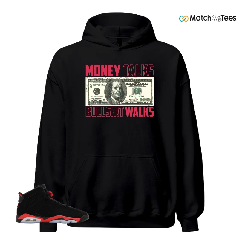NIKE AIR JORDAN 6 REVERSE INFRARED SALESMAN SNEAKER Matching Tees hoodie