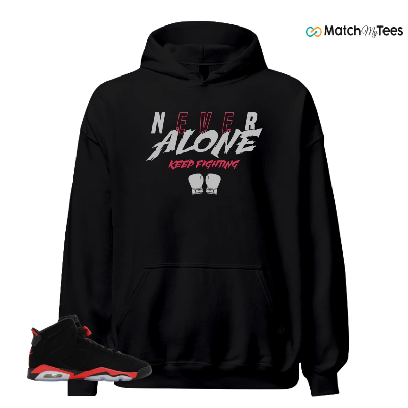 NIKE AIR JORDAN 6 REVERSE INFRARED SALESMAN SNEAKER Matching Tees hoodie