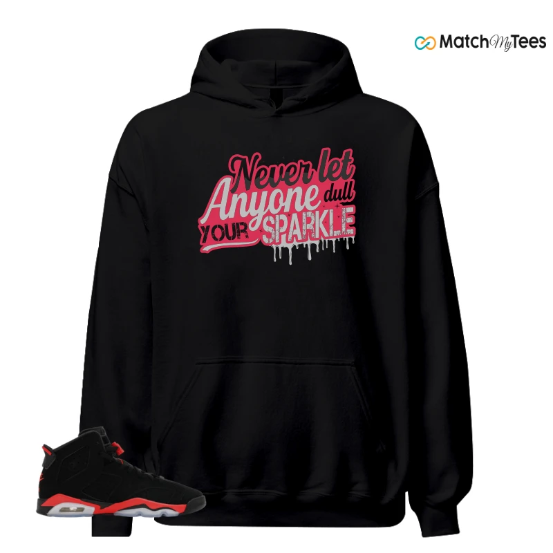 NIKE AIR JORDAN 6 REVERSE INFRARED SALESMAN SNEAKER Matching Tees hoodie