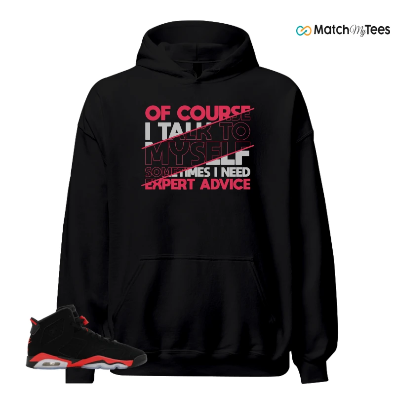 NIKE AIR JORDAN 6 REVERSE INFRARED SALESMAN SNEAKER Matching Tees hoodie