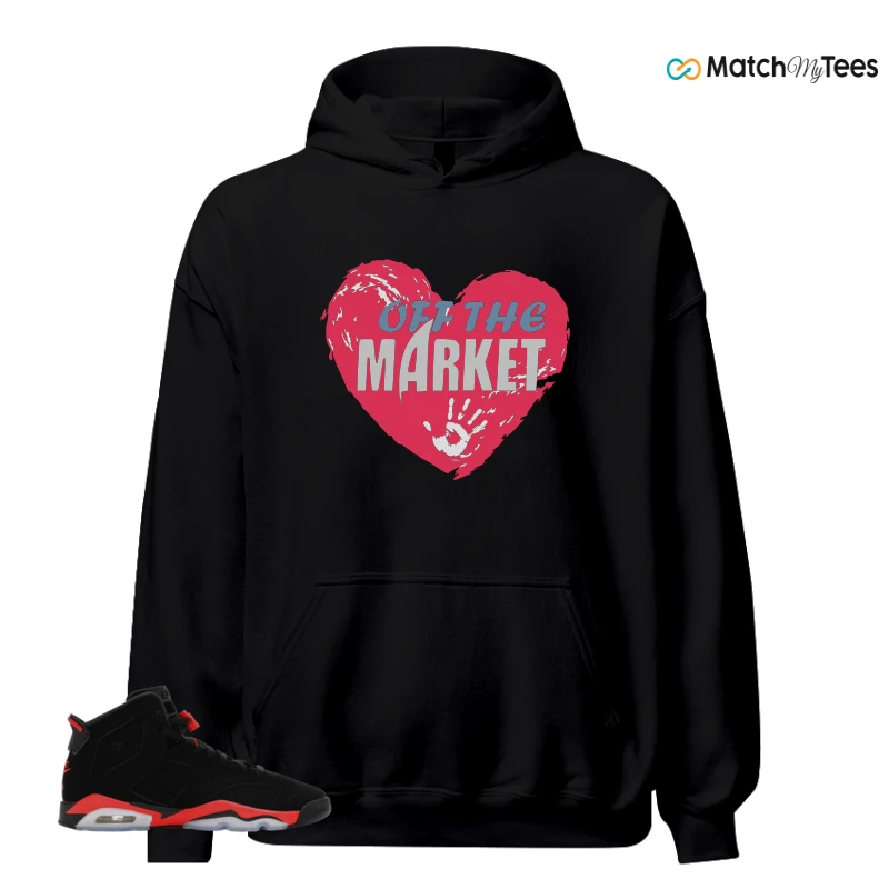 NIKE AIR JORDAN 6 REVERSE INFRARED SALESMAN SNEAKER Matching Tees hoodie