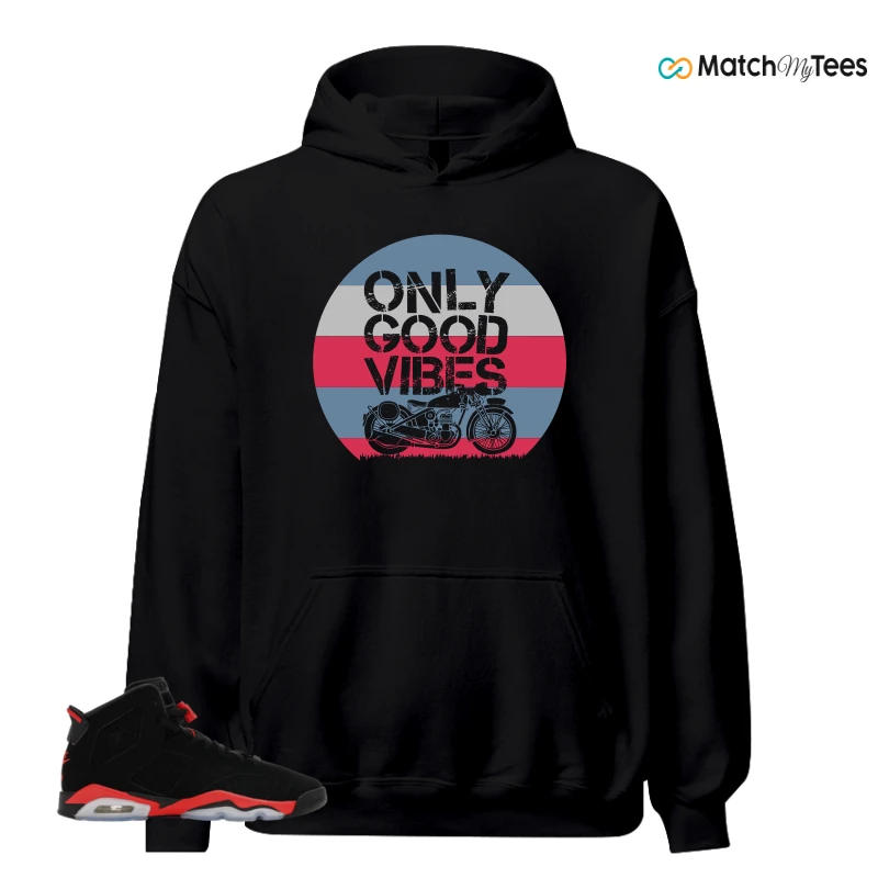 NIKE AIR JORDAN 6 REVERSE INFRARED SALESMAN SNEAKER Matching Tees hoodie