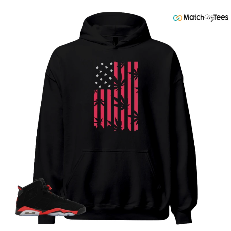 NIKE AIR JORDAN 6 REVERSE INFRARED SALESMAN SNEAKER Matching Tees hoodie