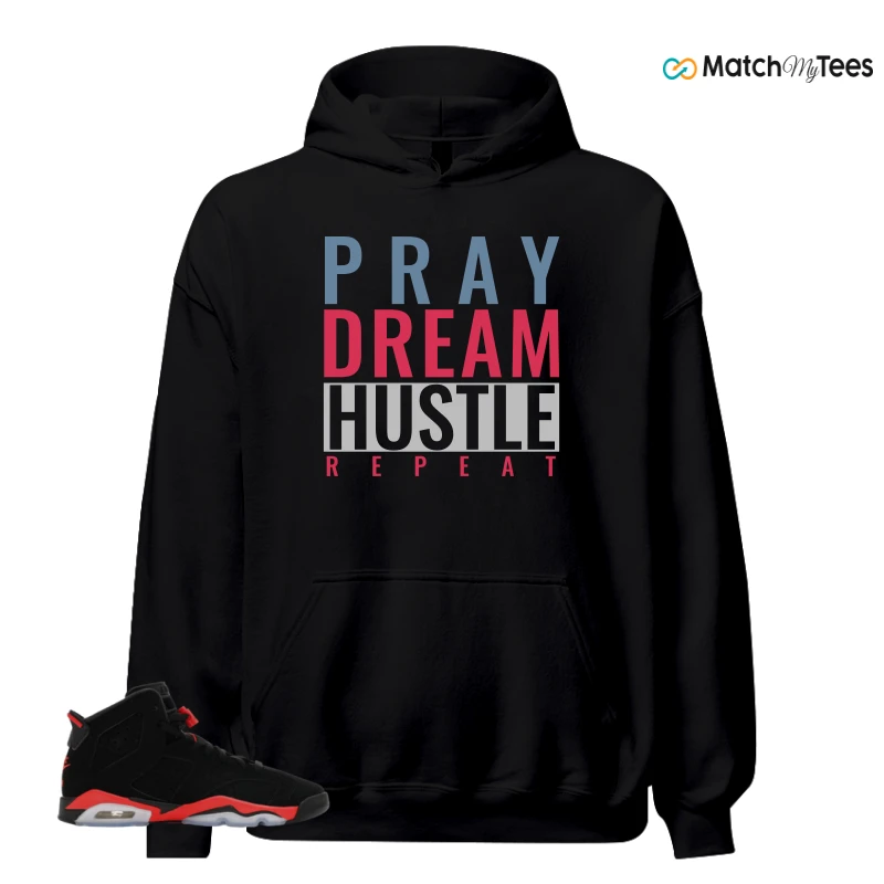 NIKE AIR JORDAN 6 REVERSE INFRARED SALESMAN SNEAKER Matching Tees hoodie