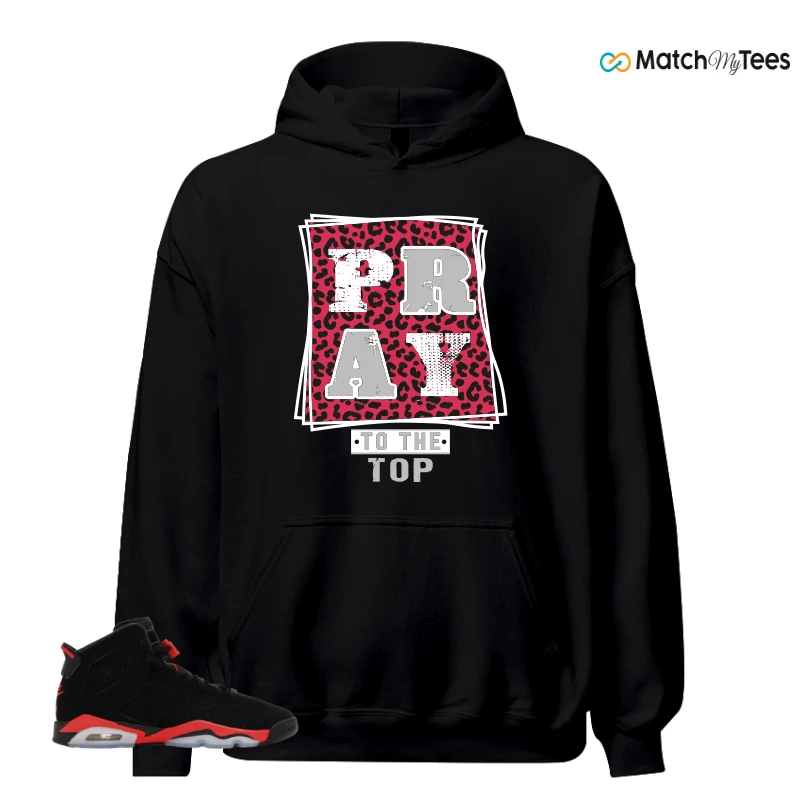 NIKE AIR JORDAN 6 REVERSE INFRARED SALESMAN SNEAKER Matching Tees hoodie
