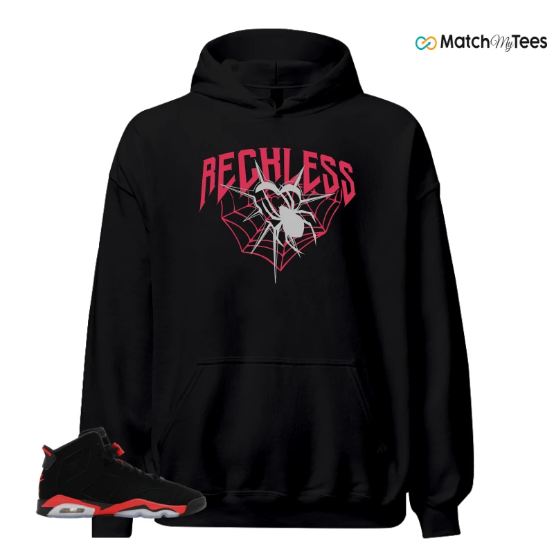 NIKE AIR JORDAN 6 REVERSE INFRARED SALESMAN SNEAKER Matching Tees hoodie