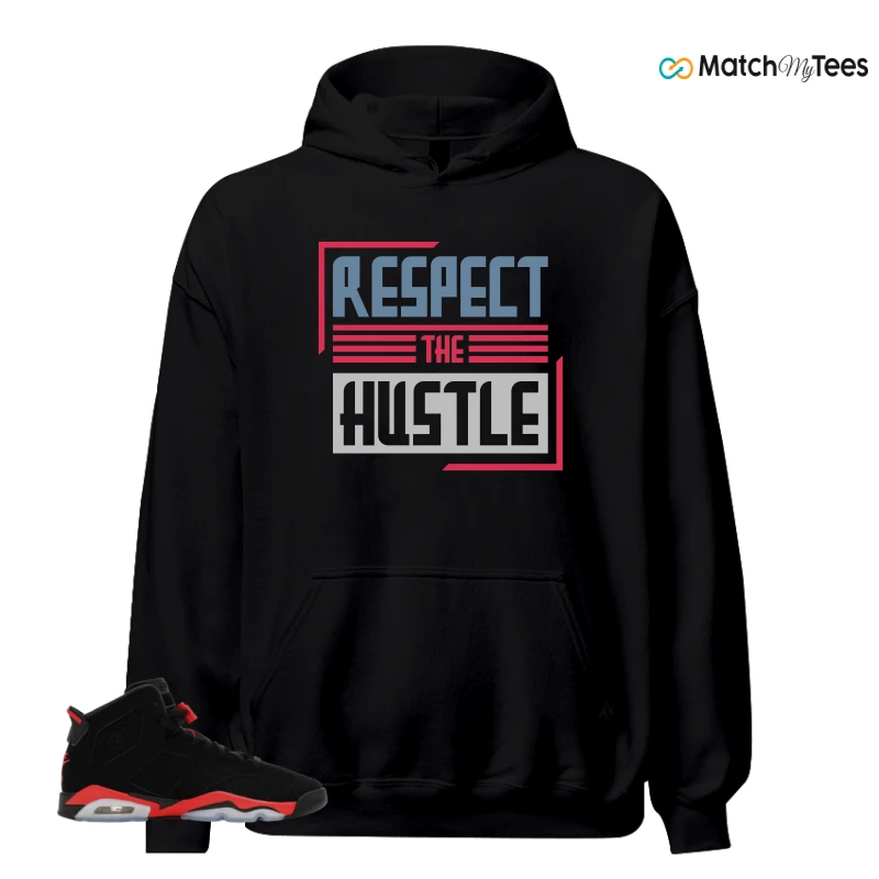 NIKE AIR JORDAN 6 REVERSE INFRARED SALESMAN SNEAKER Matching Tees hoodie