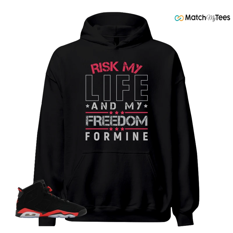 NIKE AIR JORDAN 6 REVERSE INFRARED SALESMAN SNEAKER Matching Tees hoodie