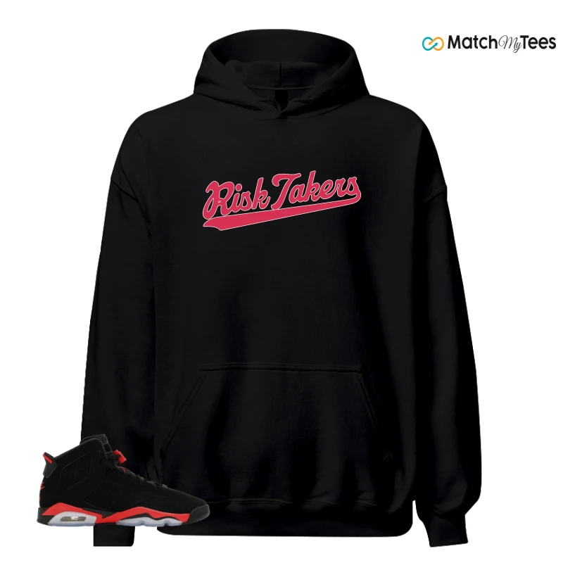 NIKE AIR JORDAN 6 REVERSE INFRARED SALESMAN SNEAKER Matching Tees hoodie