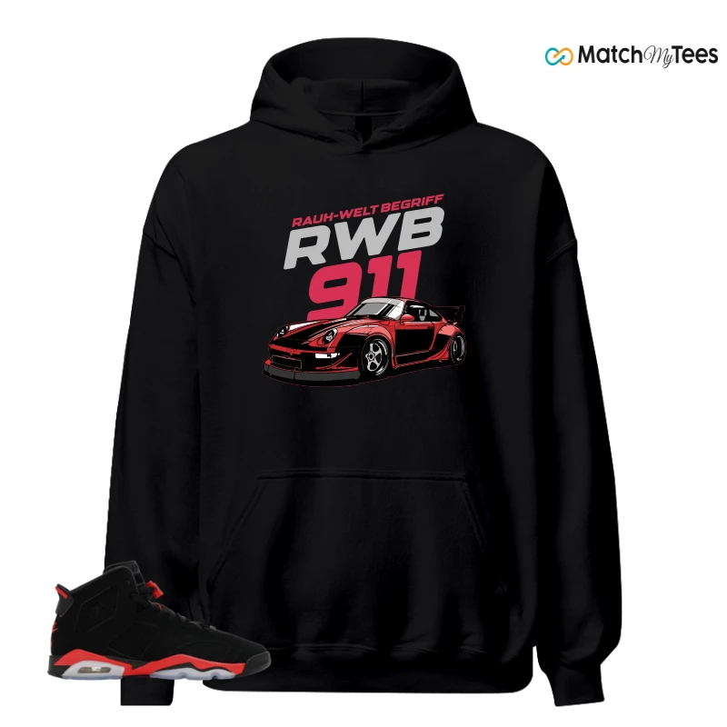 NIKE AIR JORDAN 6 REVERSE INFRARED SALESMAN SNEAKER Matching Tees hoodie