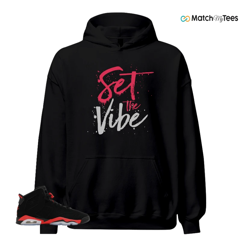 NIKE AIR JORDAN 6 REVERSE INFRARED SALESMAN SNEAKER Matching Tees hoodie