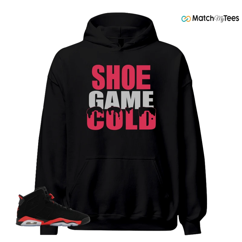 NIKE AIR JORDAN 6 REVERSE INFRARED SALESMAN SNEAKER Matching Tees hoodie
