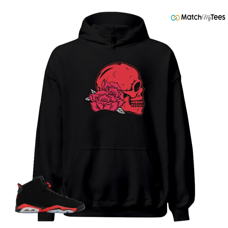 NIKE AIR JORDAN 6 REVERSE INFRARED SALESMAN SNEAKER Matching Tees hoodie