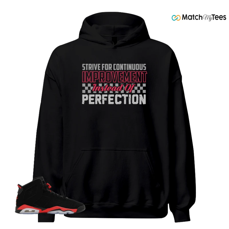 NIKE AIR JORDAN 6 REVERSE INFRARED SALESMAN SNEAKER Matching Tees hoodie