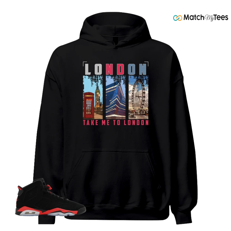 NIKE AIR JORDAN 6 REVERSE INFRARED SALESMAN SNEAKER Matching Tees hoodie