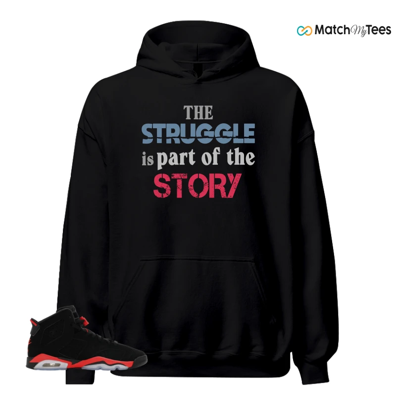 NIKE AIR JORDAN 6 REVERSE INFRARED SALESMAN SNEAKER Matching Tees hoodie