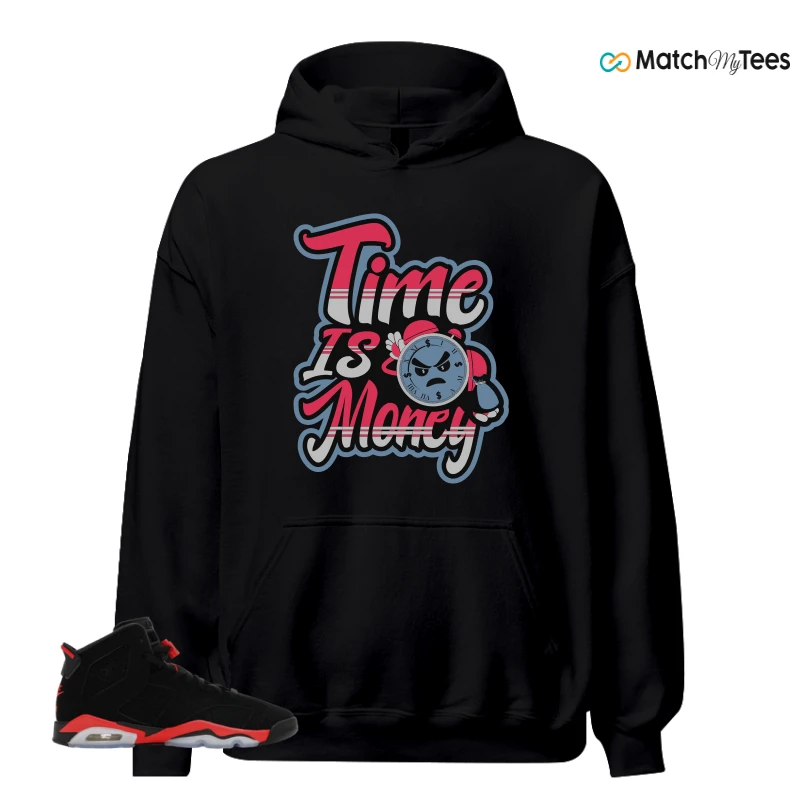NIKE AIR JORDAN 6 REVERSE INFRARED SALESMAN SNEAKER Matching Tees hoodie