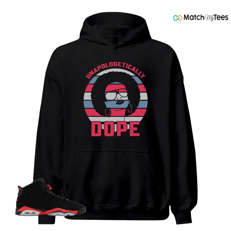 NIKE AIR JORDAN 6 REVERSE INFRARED SALESMAN SNEAKER Matching Tees hoodie