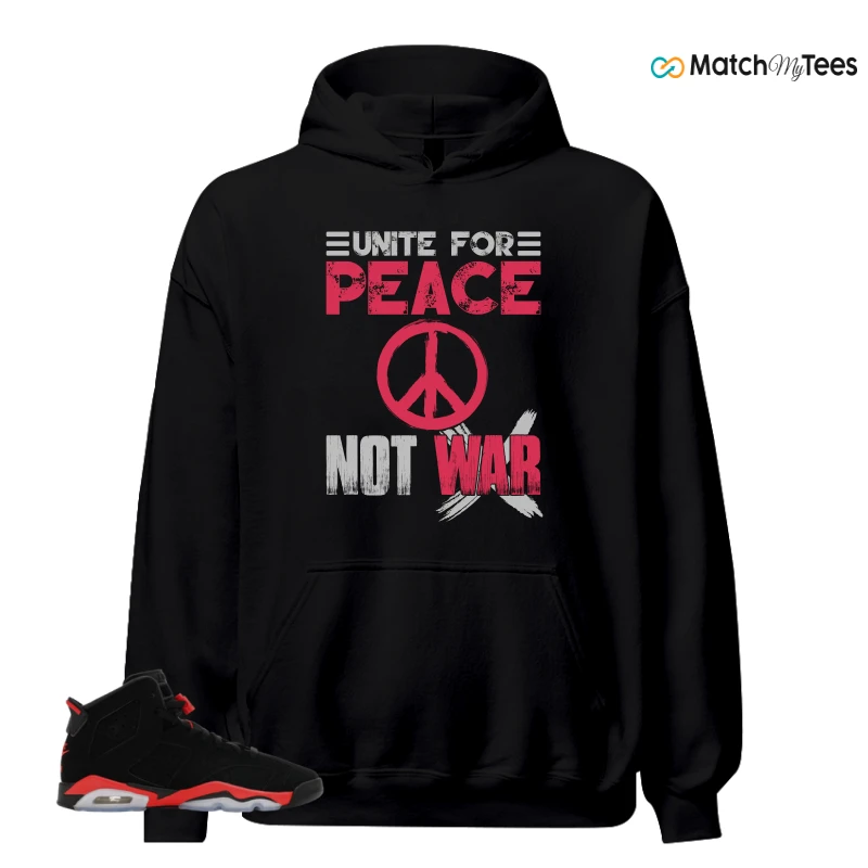 NIKE AIR JORDAN 6 REVERSE INFRARED SALESMAN SNEAKER Matching Tees hoodie