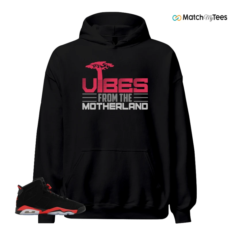 NIKE AIR JORDAN 6 REVERSE INFRARED SALESMAN SNEAKER Matching Tees hoodie