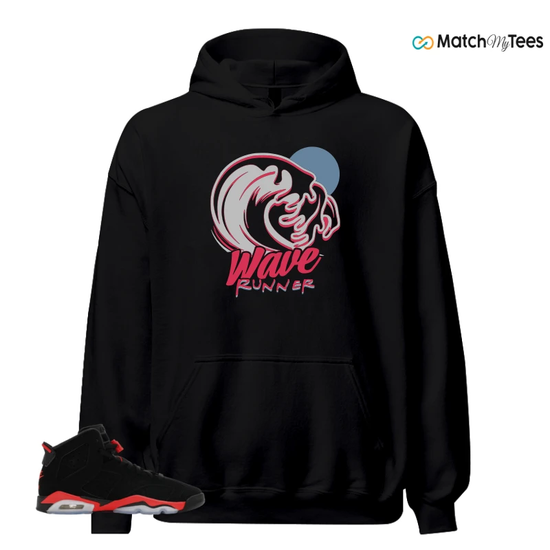 NIKE AIR JORDAN 6 REVERSE INFRARED SALESMAN SNEAKER Matching Tees hoodie