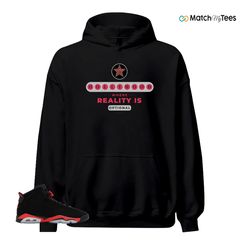 NIKE AIR JORDAN 6 REVERSE INFRARED SALESMAN SNEAKER Matching Tees hoodie