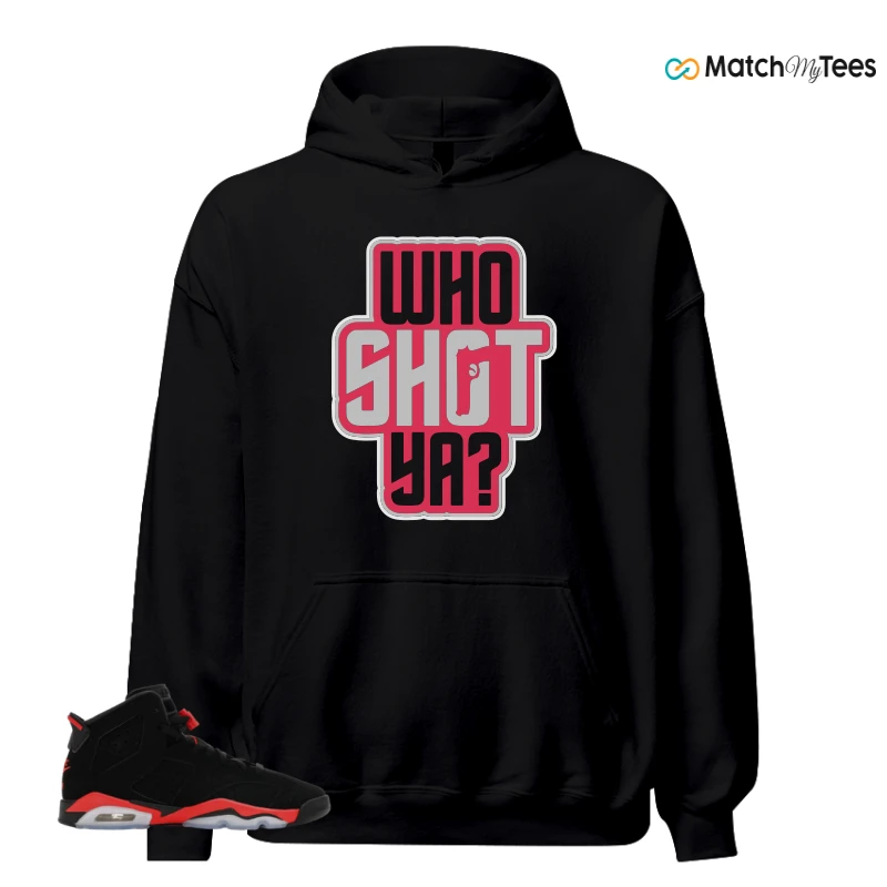 NIKE AIR JORDAN 6 REVERSE INFRARED SALESMAN SNEAKER Matching Tees hoodie