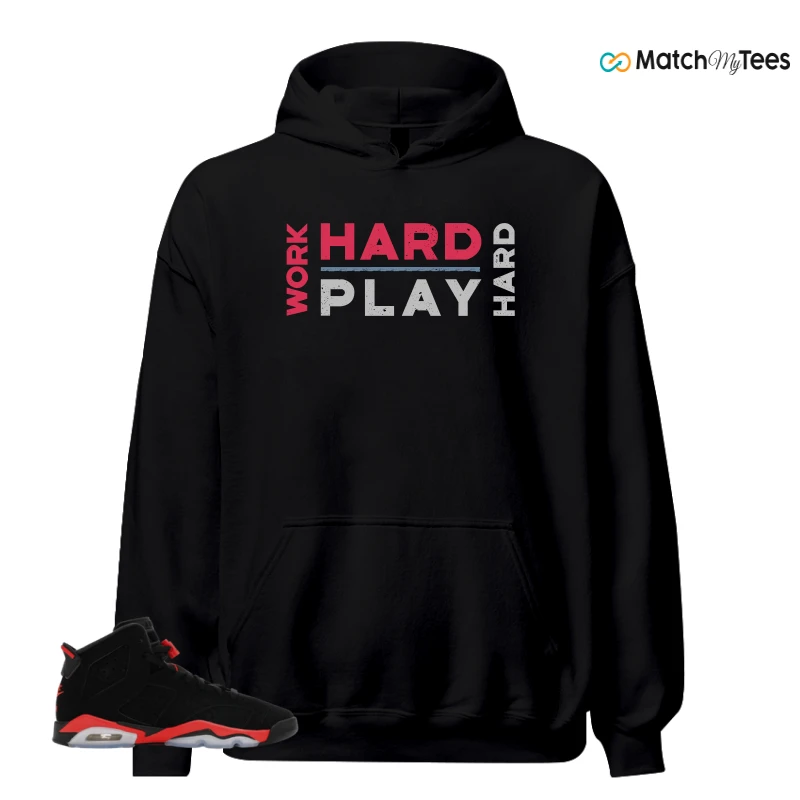 NIKE AIR JORDAN 6 REVERSE INFRARED SALESMAN SNEAKER Matching Tees hoodie