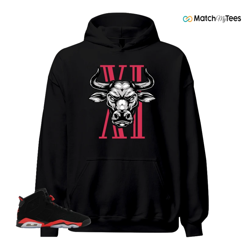 NIKE AIR JORDAN 6 REVERSE INFRARED SALESMAN SNEAKER Matching Tees hoodie