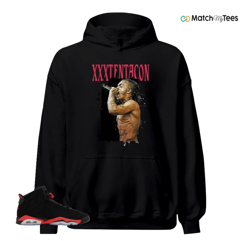 NIKE AIR JORDAN 6 REVERSE INFRARED SALESMAN SNEAKER Matching Tees hoodie