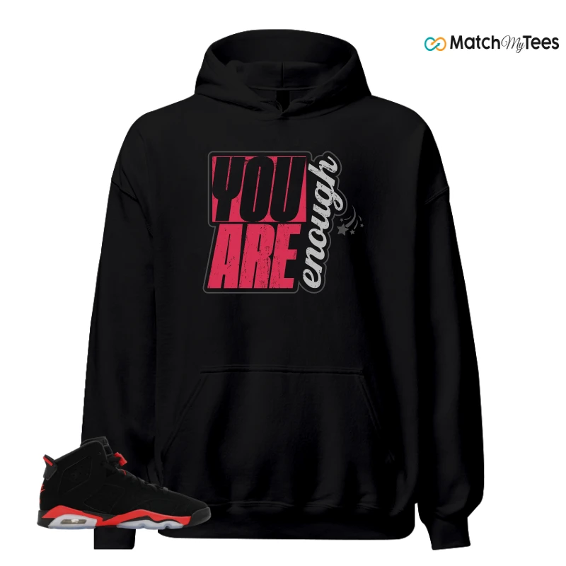 NIKE AIR JORDAN 6 REVERSE INFRARED SALESMAN SNEAKER Matching Tees hoodie