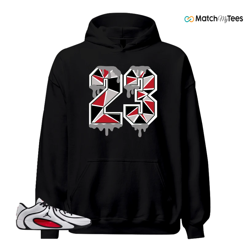 NIKE AIR JORDAN TATUM 4 WHITE UNIVERSITY RED SNEAKER Matching Tees hoodie
