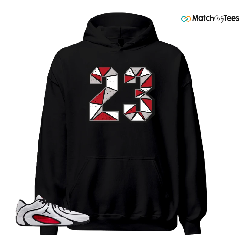NIKE AIR JORDAN TATUM 4 WHITE UNIVERSITY RED SNEAKER Matching Tees hoodie