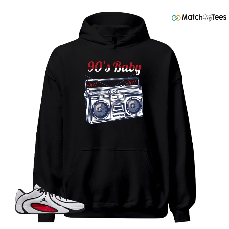 NIKE AIR JORDAN TATUM 4 WHITE UNIVERSITY RED SNEAKER Matching Tees hoodie