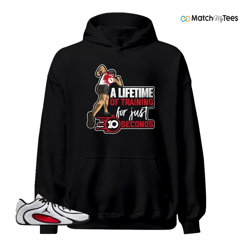 NIKE AIR JORDAN TATUM 4 WHITE UNIVERSITY RED SNEAKER Matching Tees hoodie