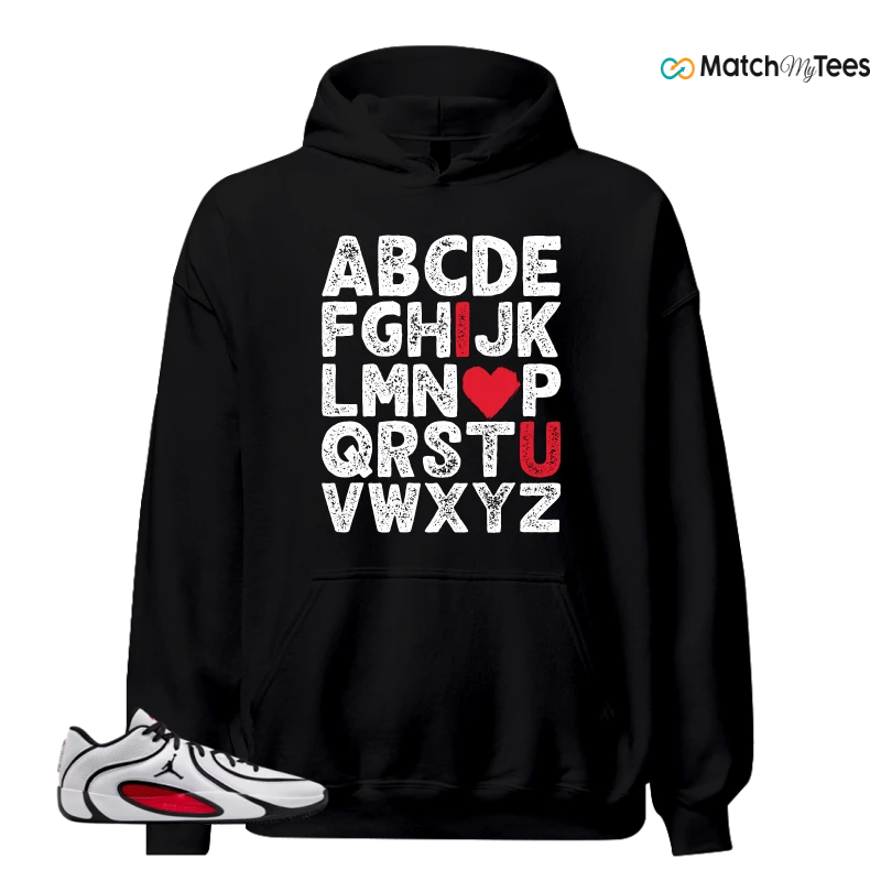 NIKE AIR JORDAN TATUM 4 WHITE UNIVERSITY RED SNEAKER Matching Tees hoodie