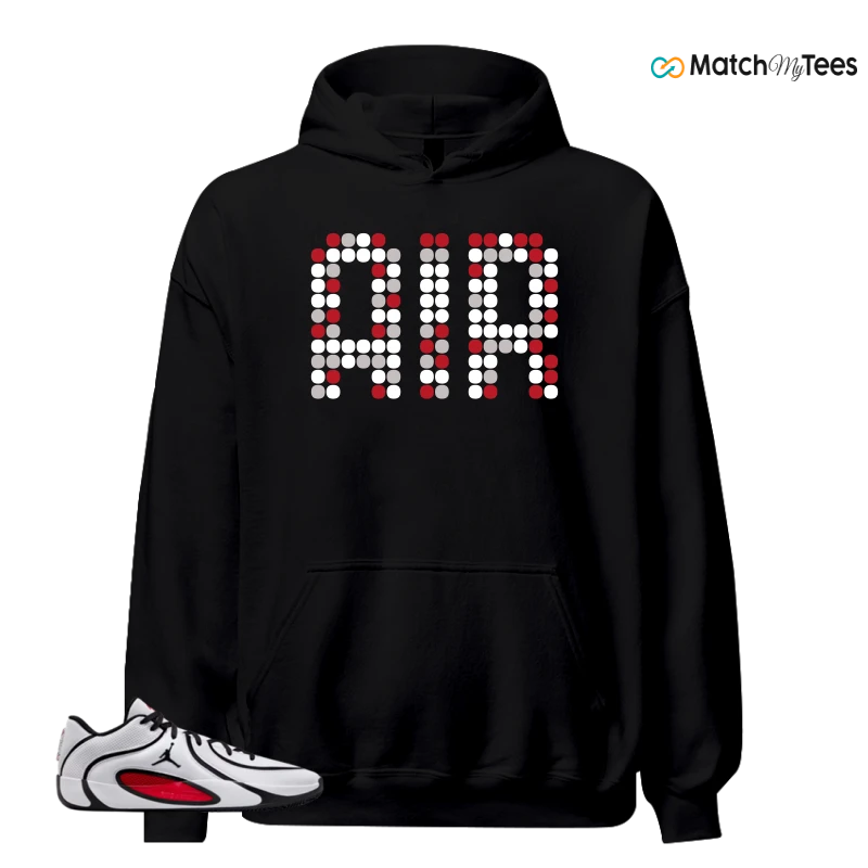 NIKE AIR JORDAN TATUM 4 WHITE UNIVERSITY RED SNEAKER Matching Tees hoodie