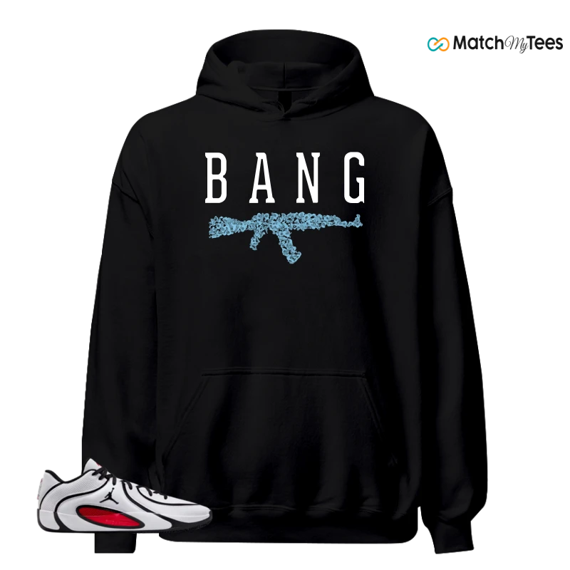 NIKE AIR JORDAN TATUM 4 WHITE UNIVERSITY RED SNEAKER Matching Tees hoodie
