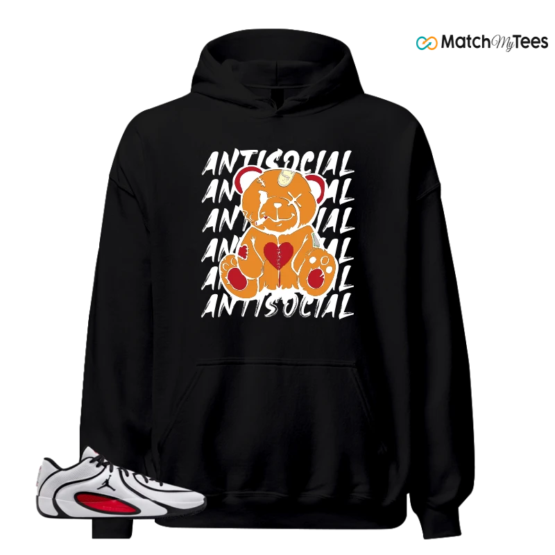 NIKE AIR JORDAN TATUM 4 WHITE UNIVERSITY RED SNEAKER Matching Tees hoodie