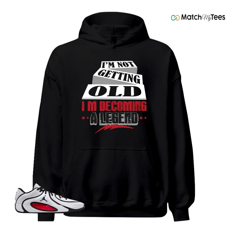 NIKE AIR JORDAN TATUM 4 WHITE UNIVERSITY RED SNEAKER Matching Tees hoodie