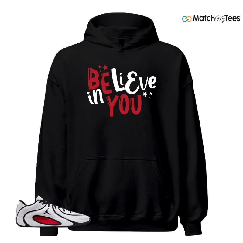 NIKE AIR JORDAN TATUM 4 WHITE UNIVERSITY RED SNEAKER Matching Tees hoodie
